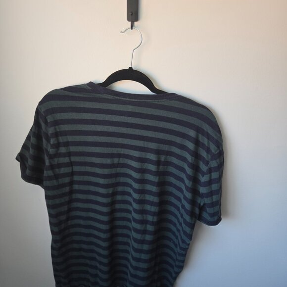 H&M green striped tee - Picture 3 of 3